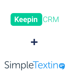 Integration of KeepinCRM and SimpleTexting