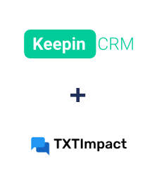 Integration of KeepinCRM and TXTImpact