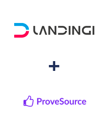 Integration of Landingi and ProveSource