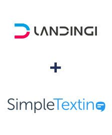 Integration of Landingi and SimpleTexting