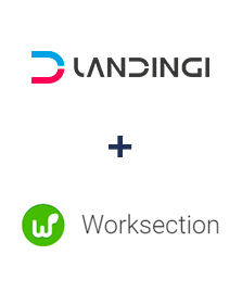 Integration of Landingi and Worksection