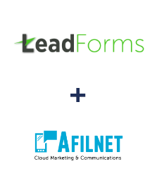 Integration of LeadForms and Afilnet