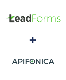 Integration of LeadForms and Apifonica