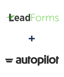 Integration of LeadForms and Autopilot