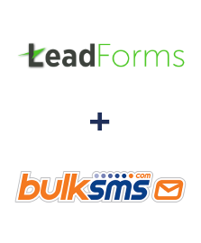 Integration of LeadForms and BulkSMS