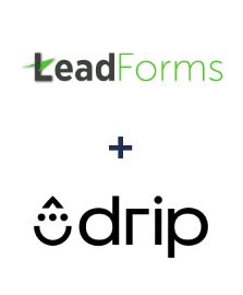 Integration of LeadForms and Drip