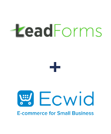 Integration of LeadForms and Ecwid