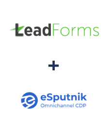 Integration of LeadForms and eSputnik