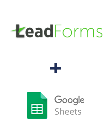 Integration of LeadForms and Google Sheets