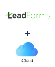 Integration of LeadForms and iCloud