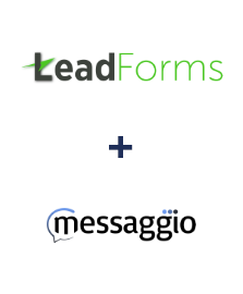 Integration of LeadForms and Messaggio