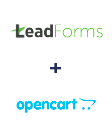 Integration of LeadForms and Opencart