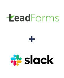 Integration of LeadForms and Slack