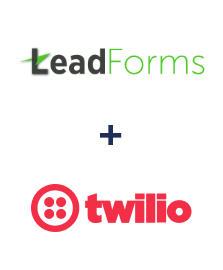 Integration of LeadForms and Twilio