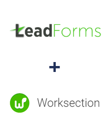 Integration of LeadForms and Worksection