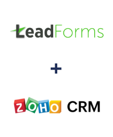 Integration of LeadForms and Zoho CRM