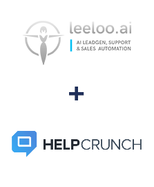 Integration of Leeloo and HelpCrunch