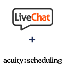 Integration of LiveChat and Acuity Scheduling