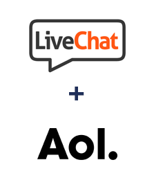 Integration of LiveChat and AOL