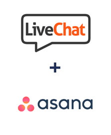 Integration of LiveChat and Asana