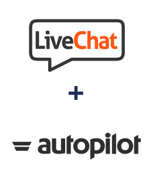 Integration of LiveChat and Autopilot