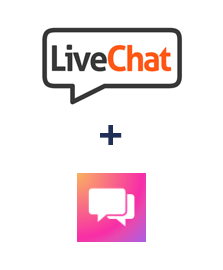 Integration of LiveChat and ClickSend