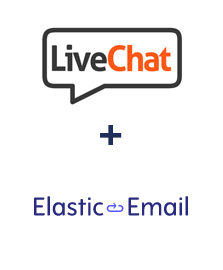 Integration of LiveChat and Elastic Email