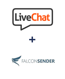 Integration of LiveChat and FalconSender