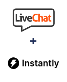 Integration of LiveChat and Instantly