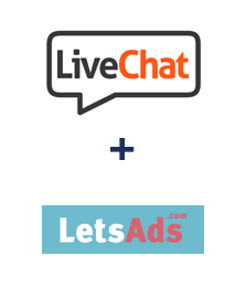 Integration of LiveChat and LetsAds