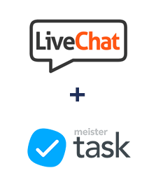 Integration of LiveChat and MeisterTask