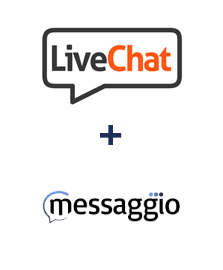 Integration of LiveChat and Messaggio