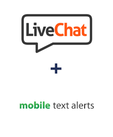 Integration of LiveChat and Mobile Text Alerts