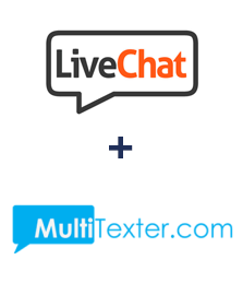 Integration of LiveChat and Multitexter