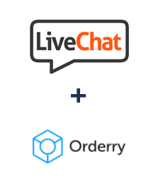 Integration of LiveChat and Orderry