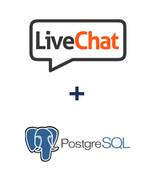 Integration of LiveChat and PostgreSQL
