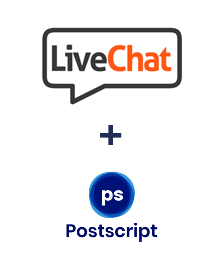 Integration of LiveChat and Postscript