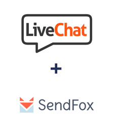 Integration of LiveChat and SendFox