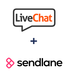 Integration of LiveChat and Sendlane