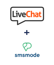 Integration of LiveChat and Smsmode