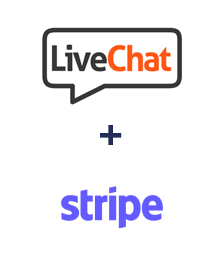 Integration of LiveChat and Stripe