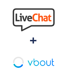 Integration of LiveChat and Vbout