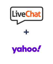 Integration of LiveChat and Yahoo!