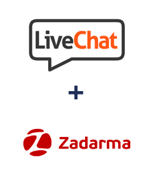 Integration of LiveChat and Zadarma