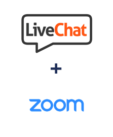 Integration of LiveChat and Zoom