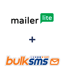 Integration of MailerLite and BulkSMS