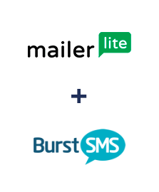 Integration of MailerLite and Burst SMS