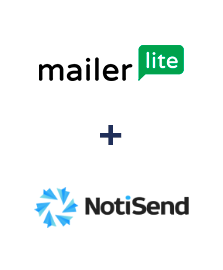 Integration of MailerLite and NotiSend