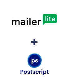 Integration of MailerLite and Postscript