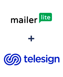 Integration of MailerLite and Telesign